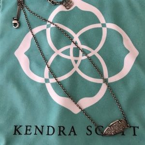 Kendra Scott Kasey druzy in silver/platinum
